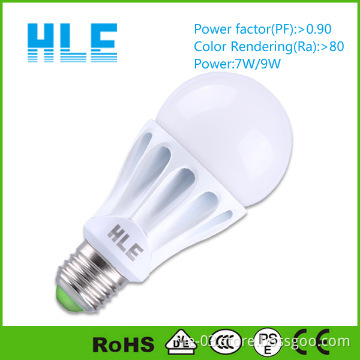 ERP approved. 7W E27 Samsung chip smd5630 LED bulbs